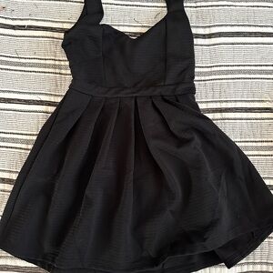 Poof Couture Classic Black Dress